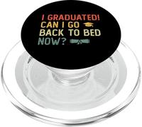 Graduación Vintage 2023 Me gradué ¿Puedo Volver a la Cama Ahora? PopSockets PopGrip para MagSafe