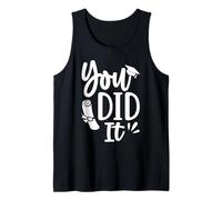 Graduación You Did It Camiseta sin Mangas