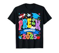 Graduado de Pre-K 2025 Último día de escuela Niño Niña Niño Camiseta