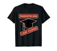 Graduado en 2026: Caso Cerrado, Divertida graduación de último año Camiseta