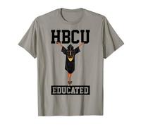 Graduado en HBCU, Graduado de último año en melanina Negra Camiseta