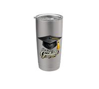 Graduado - Escuela, Uni, Maestro Vaso térmico de acero inoxidable de doble pared