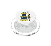 Graduado Graduado Seniors Graduación Melanina Negro Mujeres Niñas PopSockets PopGrip para MagSafe