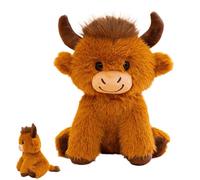 Graduado Peluche | 25 Centímetro Bovino Recuerdo, de peluche - Especial Para Mujeres, Hombres Y Niños Diploma Kindergarten High School Universidad Y Colegio