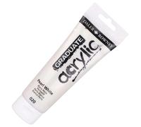 Graduate Acrylic - Pintura acrílica (120 ml), color blanco perla