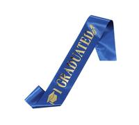 Graduated Sash, I Graduated Shoulder Shawl, Sublimation Ceremony Scarf