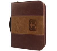 GraduatePro Cubierta de Biblia, Antiguo Bolsa de Biblia de Tamaño Completo con asa y Cremallera, Adecuado para Hombres, Mujeres y Niños - Clásico