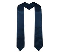 GraduatePro Estola de Graduación de Mancha Brillante Coro Priest para Unisex Maestro Doctoral 152cm Azul Marino