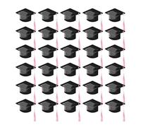 Graduation Cap Candy Cards 30 Pack - 2026 Chocolate Holder with Tassel For Graduation Party | Candy Dome Greeting Cards For Student Teacher Favors | Treat Box For School Event Classroom