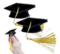 Graduation Cap Tassel Hair Clip | Mini Graduation Caps Hair Claw, Fashion Clips With Strong Grip, HairAccessories For Graduates Thick Thin Curly Straight Long Medium, Home College High School Party