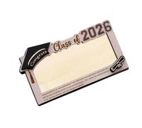 Graduation Cash Box, Wooden Money Holder Organizer, Collectible Gift Storage Case, Savings Display for College University Students Son Party Birthday Use, Gift Money Box, Graduation Keepsake Case