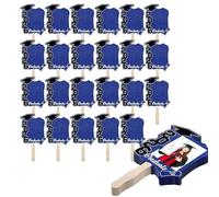 Graduation Hand Fans - 24 Piece Double Sided DIY Frame Decorations - Class of 2026 Photo Cutout Face Fans Handle,for Souvenirs Wedding Travel School College Birthday Festival Congrats