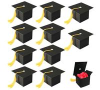 Graduation Hat Boxes, Doctoral Hat Food Packaging Containers with Tassel, Holiday Baking Boxes, Party Photo Decoration, Home Decor for Graduation Parties, Unique Graduation Celebration Boxes