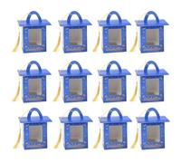 Graduation Hat Chocolate Box - Enhances Grad Party Decor, 12 Piece Treat Holder With Tassel, Clear Window + Insert Base, Premium Paper Cupcake Boxes, For University Students & College Events