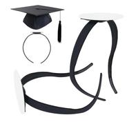 Graduation Hat Headband | 2 Pieces Anti-Fall Unisex Insert | Hat Headbands