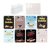 Graduation Money Holders, Creative Cash & Card Wallet, Lightweight Decoration, Graduation Supplies for Boys Girls Senior College & University Graduates, multicolor, QJ078, Consulte la descripción