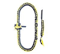 Graduation Ribbon Sash - Decorative Graduation Multi-colored Rope, Ribbon Wreath Woven Necklace, Class Of 2026 Rope Leis | For Students Son Daughter Niece Classmates Family Friends Relatives