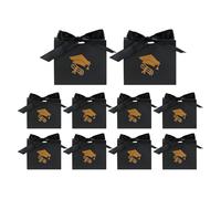 Graduation Snack Bags, 10x Candy Favor Pouches, Foldable Paper Gift Wraps, Keepsake Treat Bag on High School College Events, Ideal for Girls Boys Graduation Parties