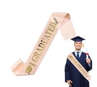 Graduation Stole - 62.99x3.74 In, Shoulder Ribbon Sash,Celebrate With Friends I Long-Lasting Elegance, Graduating Seniors Shawl Cloth School Activities Scarf For Ceremonies