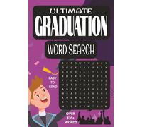 GRADUATION WORD SEARCH BOOK: Fun Word Searches with Easy to Read Print about GRADUATION, GRADUATES, and more | 6x9 inches, 110 pages, over 820 words | ... Free Times | Anxiety Relief and Relaxation