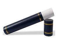 GraduationMall - Soporte para certificado en rollo, tamaño A4, azul marino