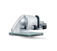 GRAEF Classic C20 - Cortafiambres eléctrico, 170 W, cuchilla Ø170 mm, metálico, corte 0-20 mm, fabricado en Alemania, motor condensador, plateado