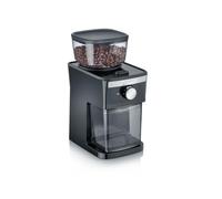 GRAEF CM252 Molinillo de Café Eléctrico 130W, 80g, 17 Niveles, Molinillo Extraíble, Hasta 12 Tazas, Tapa Aromática, Negro