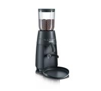 GRAEF CM702 Molinillo de Café Eléctrico 250g, 24 Niveles, Molino Cónico Extraíble Inox, Hasta 12 Tazas, Soporte Tamiz, Negro