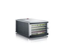 Graef DA 506 Negro, Plata 630 W - Deshidratador de fruta (630 W, 330 mm, 475 mm, 220 mm, 5,15 kg, 380 mm)