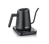 GRAEF GK502 - Hervidor de agua para over GK502 (ajuste de temperatura y temporizador), boquilla de cuello de cisne, 900 ml, color negro mate