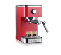 Graef Salita Cafetera expreso con soporte para filtro, 1400 W, rojo