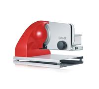 Graef SKS903EU Cortafiambres, 185 W, Aluminio, Rojo, Acero Inoxidable