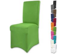 Gräfenstayn Fundas para sillas elásticas Henry - respaldos Redondos y angulares - Ajuste bi-elástico con Sello Oeko-Tex Standard 100: "Confianza Verificada (Verde)