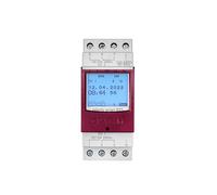 GRÄSSLIN - 43.02.0002.1 - Talento Smart B25 - Interruptor Horario Digital con Interfaz Inalámbirco Bluetooth 4.0 - 2 Canales - Montaje Carril DIN - Programación Movil a través de la App - AC 110-230 V