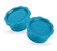 GRÄWE 2 tapones de repuesto de Petrol para jarras de cristal SodaStream modelo Penguin (no incluye tapón de champán) + Crystal