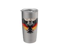Graf Nachname Familienname Surname Family Last Name Vaso térmico de acero inoxidable de doble pared