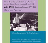 Graf - St. John Passion - Fritz Lehmann, cond. 1955 (2CD)