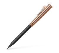 Graf von Faber-Castell 118532 Lápiz Perfecto, Rosegold | Lápiz premium con recubrimiento de oro rosa de 18 quilates, grado de dureza B, sacapuntas y goma de borrar