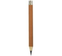 Graf von Faber-Castell 118655 3 lápices de bolsillo Mágnum (cortos con rosca), marrón