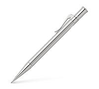 Graf von Faber-Castell 135532 Portaminas Línea Clásica, baño en platino | Totalmente platinado con clip de pluma macizo, grado de dureza B