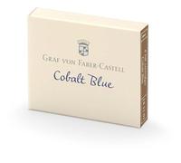 Graf von Faber-Castell 141101-6 Cartuchos de Tinta - Azul Cobalto