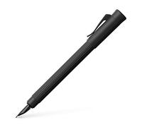 Graf von Faber-Castell 141761 Estilográfica Tamitio “Black Edition”, negro mate F