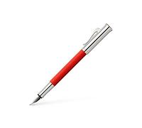Graf von Faber-Castell 145293 Guilloche India Red B - Pluma estilográfica