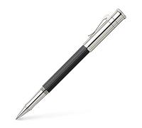 Graf von Faber-Castell 145511 Roller Línea Clásica, Ébano | Cuerpo de ébano con piezas metálicas platinadas y tinta negra de secado rápido
