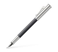Graf von Faber-Castell 146703 Guilloche Ciselé - Pluma estilográfica (1 unidad), color antracita