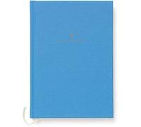Graf von Faber-Castell - Cuaderno con tapa de lino azul golfo, DIN A5
