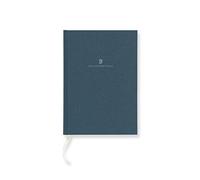 Graf von Faber-Castell 188636, libro con funda de lino, A5 azul
