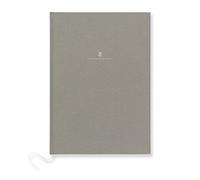 Graf von Faber-Castell - Cuaderno con tapa de lino en gris piedra, DIN A4