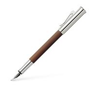 Graf von Faber-Castell Guilloche 146522 - Pluma estilográfica (punta EF, 1 unidad), color coñac