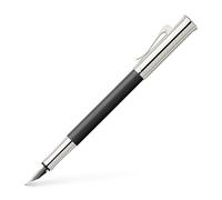 Graf von Faber-Castell Guilloche 146542 - Pluma estilográfica (punta EF, 1 unidad), color negro